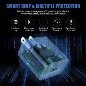 High Quality Apple Iphone Type c to Lightning PD Charger 2 Pin / 20 Watt – White