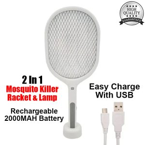 Dp 834 2 in 1 Mosquito Killer Racket &...